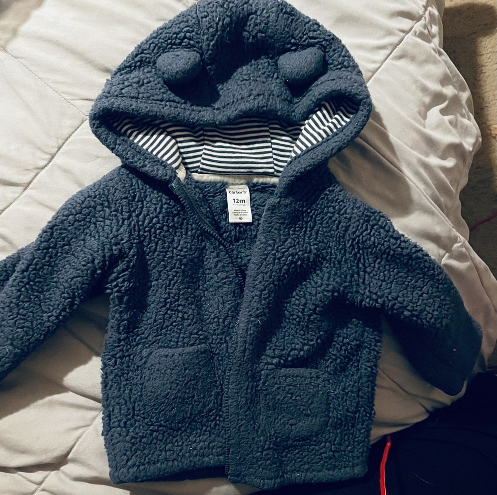 Two Warm Hooded Jackets